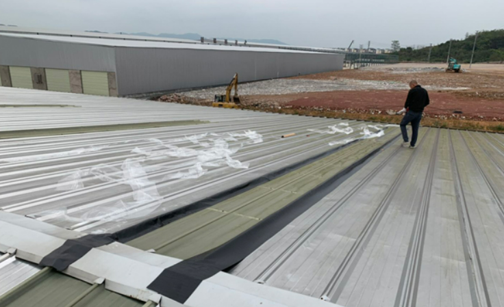 灌云厂房屋面防水维修案例